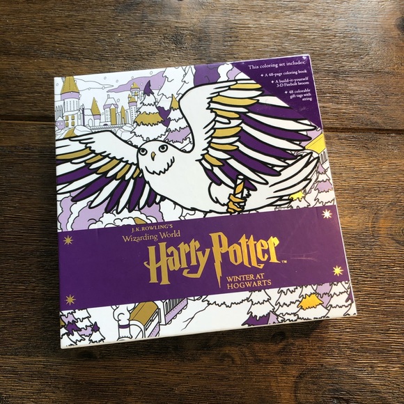 Harry Potter Colouring Set NWT